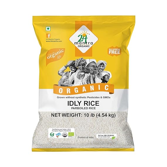 Organic Idly Rice Parboiled