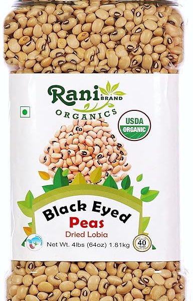 Rani Organic Black Eyed Peas