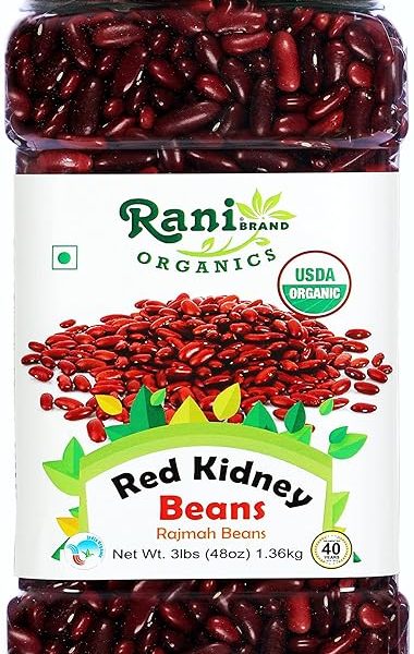 Rani Organic Red Kidney Beans (Rajmah Beans)